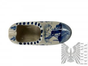 Niderlandy - Ręcznie Malowana Popielniczka Ceramiczna Chodak