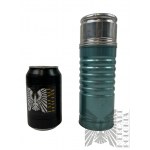 Exotic Chinese Thermos with Embossed Symbols