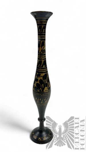 Two Oriental Style Vases and a Laki Drink Shaker