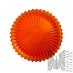 Zestaw Plastikowych Talerzyków w Stylu Mid Century