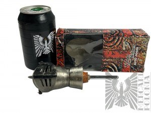Vintage Dozownik/Nalewak do Napojów w Kształcie Hełmu