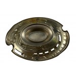 Vintage Metalowa Tacka z Alpaki, Koszyczek w Stylu Art Nouveau, Stylowa Popielniczka BA