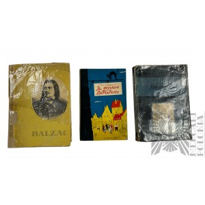 PRL - Zestaw Książek z Dużej Galijskiej Wioski: Balzac, Dumas, Fontaine i Inne
