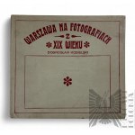 PRL, 1982. - Book by Dobroslaw Kobielski, "Warsaw in the Photographs of the Nineteenth Century", KAW Publishing House.