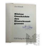 NRD, 1976 r. - Książka Eva Schmidt, “Odlew Artystyczny z Żelaza” (“Eisenkunstguß”), Verlag der Kunst, Drezno