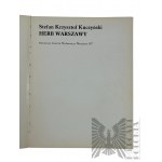 PRL, 1977 r. - Książka Stefan Krzysztof Kuczyński, “Herb Warszawy”; Warszawa : Państwowy Instytut Wydawniczy