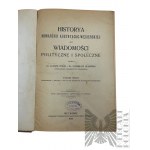 Książka Ludwik Finkel, Stanisław Głąbiński, Historya Monarchii Austryacko-Węgierskiej Oraz Wiadomości Polityczne I Społeczne, wyd. III, Lwów : Towarzystwo Nauczycieli Szkół Wyższych