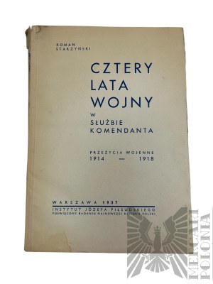 II RP, 1937. - Book Roman Starzyński, 