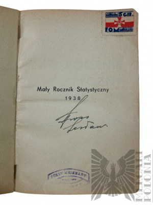 II RP, 1938. - Livre Petit annuaire statistique 1938, Varsovie : Office central des statistiques de la République de Pologne publ.