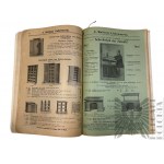 Pocz. XX w., Niemcy - Książka Katalog Firmy Geodezyjnej E. Weiland, Liebenwerd, Saksonia (Sachsen)