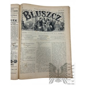 1902 r. - Zbiorcze Wydanie Czasopisma “Bluszcz”, Tom XXXVIII; Warszawa : Wydawca Piotr Laskauer