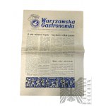 PRL, 1955 r. - Dwa Czasopisma “Warszawska Gastronomia”,