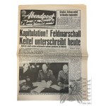 Germany - Abendpost Nachtausgabe magazine, 8 May 1945