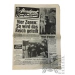 Third Reich - Magazine Abendpost Nachtausgabe, 6 May 1945