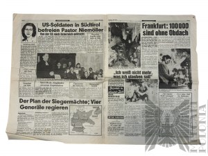 Third Reich - Magazine Abendpost Nachtausgabe, 6 May 1945
