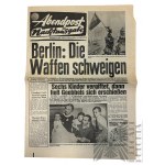 Third Reich - Magazine Abendpost Nachtausgabe, 3 May 1945