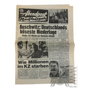 Germany - Abendpost Nachtausgabe magazine, 9 May 1945
