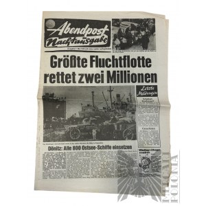 III Rzesza - Czasopismo Abendpost Nachtausgabe, 7 V 1945