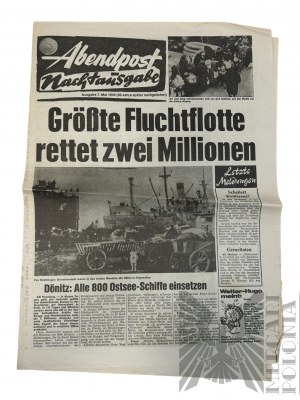 Třetí říše - Časopis Abendpost Nachtausgabe, 7. května 1945