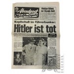 Third Reich - Magazine Abendpost Nachtausgabe, 2 May 1945