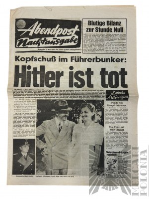 Third Reich - Magazine Abendpost Nachtausgabe, 2 May 1945