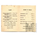 First half of the 20th century, United Kingdom - Offering card of the Northfield Hotel (Present Benson), Blackpool, Lancashire
