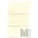 1945, United Kingdom, London - Letter of Name to Members of the Hearts of Oak Benefit Society: Membership Dues