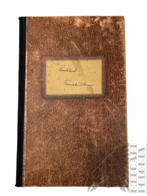 II RP - Account Book 1936-1940, Evangelical Church Community in Wolsztyn (Wollstein).
