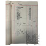 II RP - Księga Rachunkowa 1936-1940 r., Ewangelicka Gmina Kościelna w Wolsztynie (Wollstein)