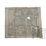 II RP, Lviv - Plan of the City of Warsaw and Directory of Streets, Property of the Polish Informator in Lviv