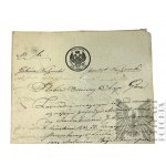 Gubernia Warszawska, 1856 r. - Akt Małżeństwa, Synagoga Nadarzyn (ul. Mszczonowska i Błońska); Podpis Rabina Parafii Starozakonnej Okręgu Miasta Góra i Burmistrz Miasta Góra (Nieczytelne)