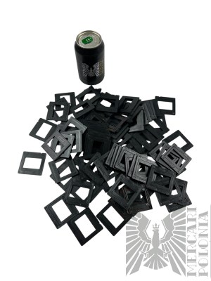 PRL (?) - Blank Slide Frames, approx. 120 Pieces - Two Types.