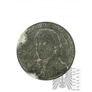 1917 r. - Medal Pamiątkowy Tadeusz Kościuszko, Pamiątka Setnej Rocznicy Śmierci / On Zerwał Kajdany, W Których Jęczał Naród