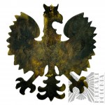 Bas-relief White Eagle Emblem, Bronze (?)