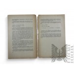 Wielka Brytania, 1954 r. - Broszura “Przemówienie Generalnego Inspektora P.S.Z. gen. broni W. Andersa na Zjeździe Przedstawicieli Zarządów Kół Oddziałowych, w dniu 14 sierpnia 1954 roku w Londynie”; Fragment Okładki Książki M. Grabiec Kariera Barona Ande