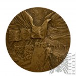 PRL, 1988 r. - Medal Mennica Warszawska Józef Piłsudski, 70 Rocznica Odzyskania Niepodległości, Tombak