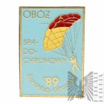PRL - Parachute Camp badge Aeroclub Wroclaw 1989