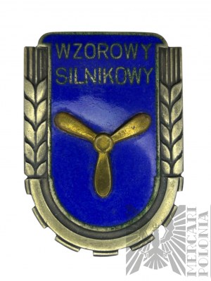 République populaire de Pologne - Insigne des modélistes, modèle 1953