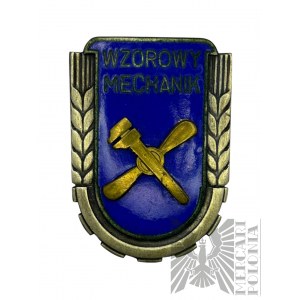 PRL - Odznaka Wzorowy Mechanik wz. 1953 (Kopia?)