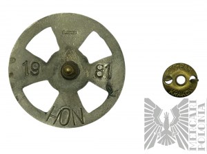 République populaire de Pologne - Insigne du participant à la marche sur le sentier de Kadrówka