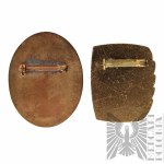 NRD - Set of Two Model Soldier Badges.