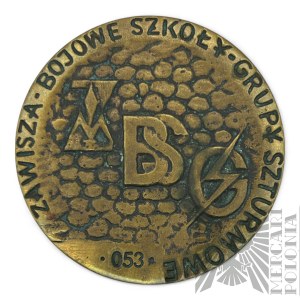 République populaire de Pologne ( ?) - Médaille Szare Szeregi, écoles de combat et groupes d'assaut Zawisza, Łoza UL Puszcza