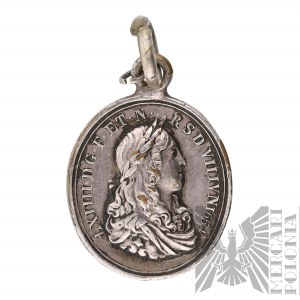 17th century, France - Coronation Commemorative Medal (?) Louis XIV, 1654 