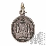 17th century, France - Coronation Commemorative Medal (?) Louis XIV, 1654 "LUMEN DE LUMINE DE LUMINE NUMEN"