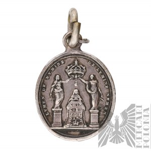 17th century, France - Coronation Commemorative Medal (?) Louis XIV, 1654 