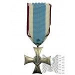 II RP - Cross on the Silesian Ribbon of Valor and Merit - Copy.