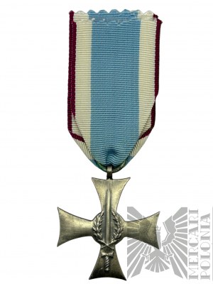 II RP - Cross on the Silesian Ribbon of Valor and Merit - Copy.