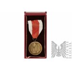 PRL - Medal for Meritorious Service to National Defense and Badge of Honor for Meritorious Service to Warsaw.