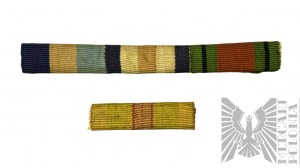 PSZnZ - Set of Star Barebones for the 1939-1945 War: Star of Germany and France, Defense Medal, French War Cross.