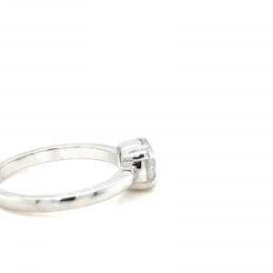 3.23 GR WHITE GOLD RING WITH DIAMONDS - RNG41106